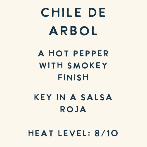 Chile de Arbol